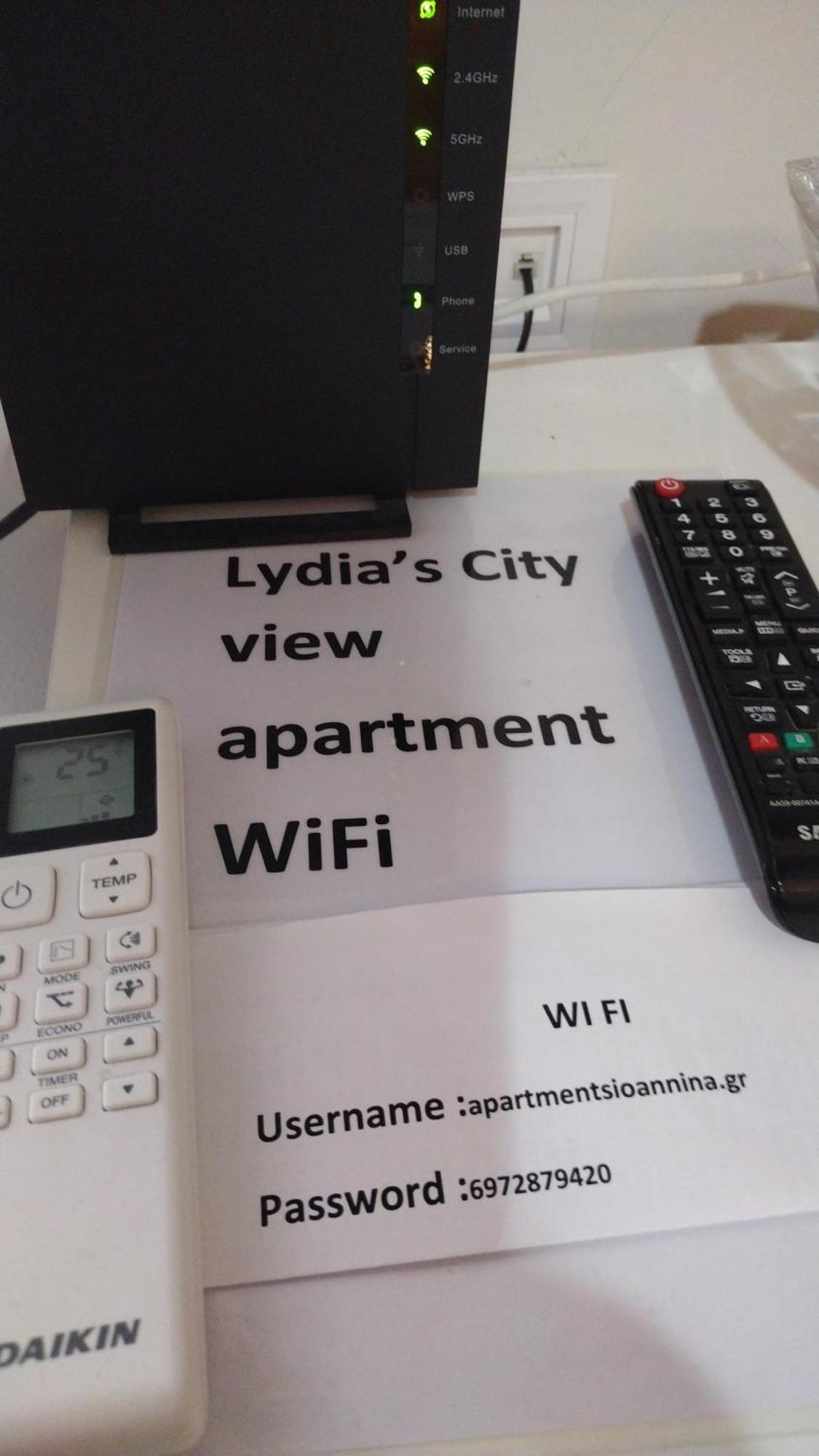 Lydia'S City View Apartment Ioannina Exterior foto